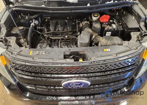 2013 Ford Explorer Police Interceptor из США, поврежденный, VIN 1FM5K8AR8DGC73238